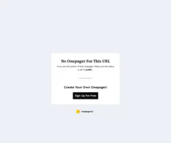 Onepager.app(Onepager) Screenshot