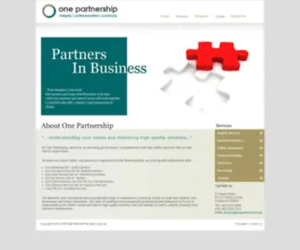 Onepartners.com.sg(One partnership) Screenshot