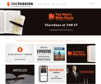 Onepassionministries.org(Home New) Screenshot
