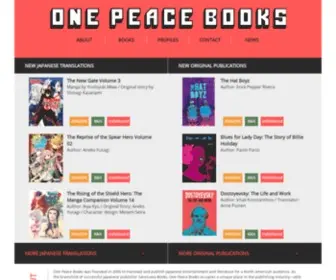 Onepeacebooks.com(ONE PEACE BOOKS) Screenshot