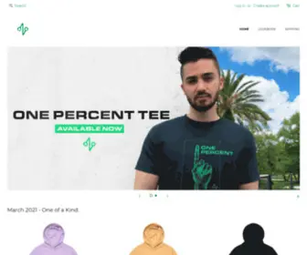 Onepercent.Store(One Percent) Screenshot