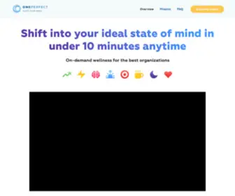 Oneperfect.com(OnePerfect for organizations) Screenshot