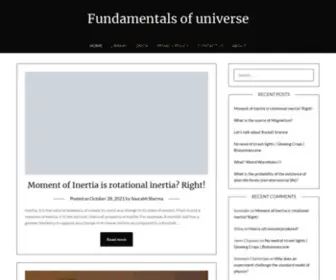 Onephysics2.com(Fundamentals of universe) Screenshot