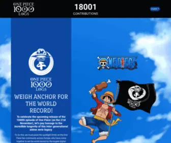 Onepiece1000Logsalbum.com(One Piece 1000 Logs) Screenshot