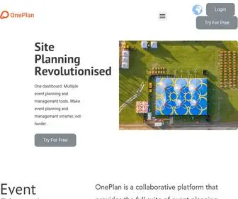 Oneplanevents.com(OnePlan Events) Screenshot