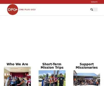 Oneplusgod.org(One Plus God Ministries) Screenshot