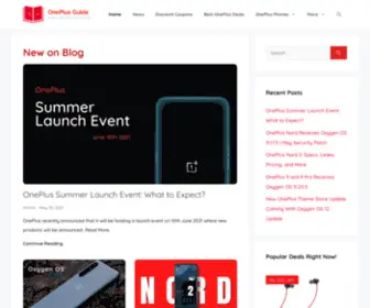Oneplusguide.com(OnePlus Guide) Screenshot
