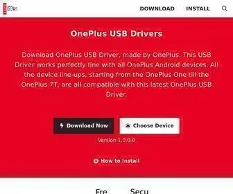 Oneplususbdrivers.com(OnePlus USB Drivers) Screenshot