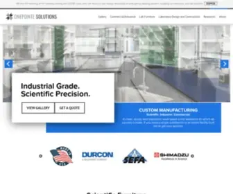 Onepointesolutions.com(Custom Manufacturing) Screenshot