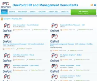 Onepointuae.com(OnePoint) Screenshot