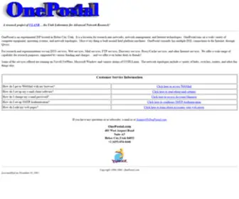 Onepostal.com(Internet Services) Screenshot