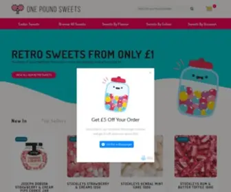 Onepoundsweets.com(£1 Sweet Shop) Screenshot