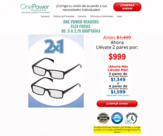 Onepowerreaders.mx(One Power Readers) Screenshot