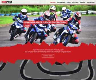 Oneprix.id(Ikuti Kejuaraan Nasional Balap Motor Oneprix) Screenshot