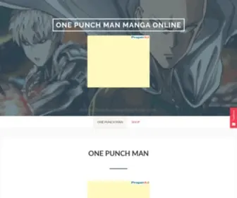 Onepunch-Man-Manga.com(One Punch Man Manga Online) Screenshot