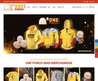 Onepunchman.store(Shop for OFFICIAL One Punch Man Merchandise include) Screenshot