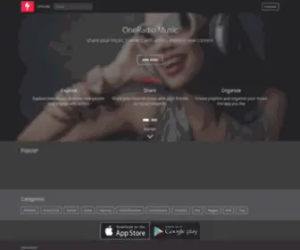 Oneradio.com.ng(OneRadio Music) Screenshot