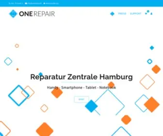 Onerepair.de(Handy Reparatur in Hamburg) Screenshot