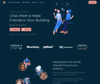 Oneroofapp.com(Chat, Meet & Make Friends In Your Building) Screenshot