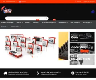 Oneroofstore.com(Biggest Online Music Store in Egypt) Screenshot