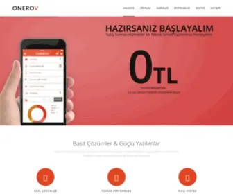 Onerov.com(Basit Çözümler & Güçlü Yazılımlar) Screenshot