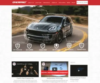 Onerpro.com(Onerpro Paint Protection Film Official) Screenshot