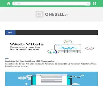 Onesell.net(Self-Publishing, Affiliate Marketing und SEO) Screenshot