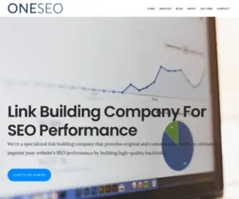 Oneseo.net(Top-Rated Link Building Company) Screenshot