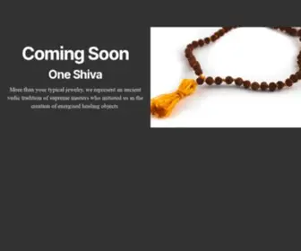 Oneshiva.com(Find your Intention with Healing Jewelry) Screenshot