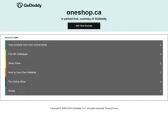 Oneshop.ca(Oneshop) Screenshot