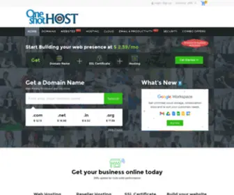 Oneshothost.com(Oneshothost) Screenshot