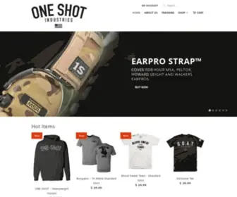 Oneshotindustries.com(ONE SHOT INDUSTRIES) Screenshot