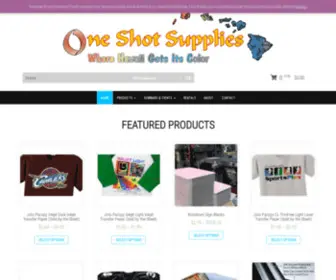 Oneshotsupplies.com(One Shot Supplies) Screenshot