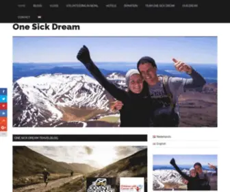 Onesickdream.com(Making travel dreams come true) Screenshot