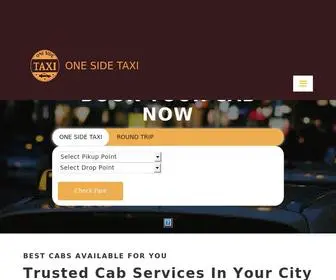 Onesidetaxi.co.in(One Side Taxi) Screenshot