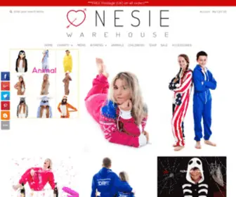 Onesiewarehouse.co.uk(Onesie Warehouse) Screenshot