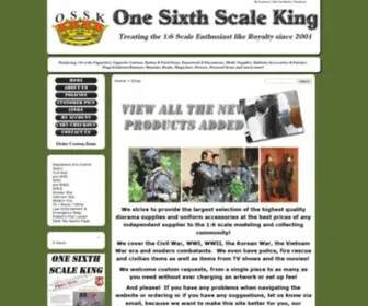 Onesixthscaleking.com(ONE SIXTH SCALE KING) Screenshot