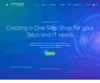 Onesolution.net.au(One Solution Group) Screenshot