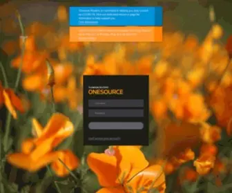 Onesourcetax.com(ONESOURCE) Screenshot