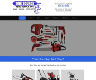 Onesourcetoolsupply.com(One Source Tool Supply Inc) Screenshot