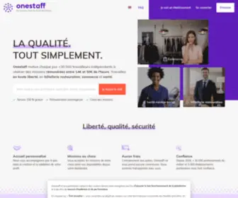 Onestaff.eu(C'est) Screenshot