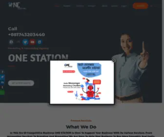 Onestationbd.com(ONE STATION) Screenshot