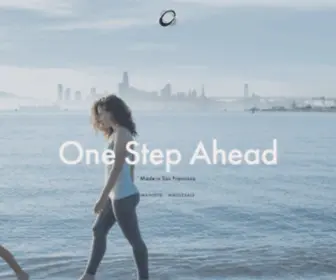 Onestepaheadsf.com(ONE STEP AHEAD) Screenshot