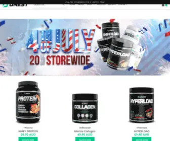 Onesthealth.com.au(Onest Fat Burner Supplement Store) Screenshot