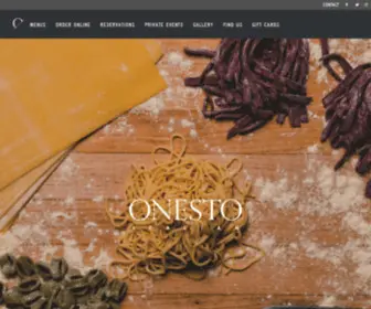 Onestomke.com(Onesto Italian) Screenshot