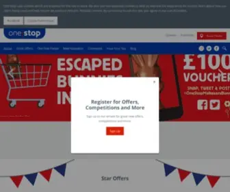 Onestop.co.uk(One Stop Stores) Screenshot