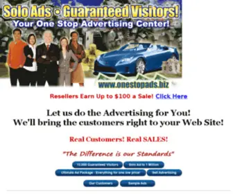 Onestopads.biz(Website Traffic) Screenshot