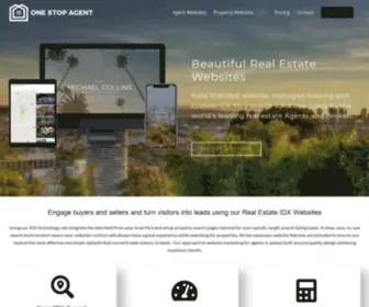 Onestopagent.com(Real Estate Agent IDX Website) Screenshot