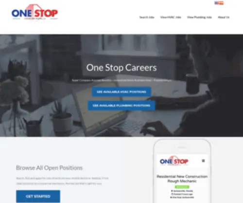 Onestopcareer.info(OneStop) Screenshot