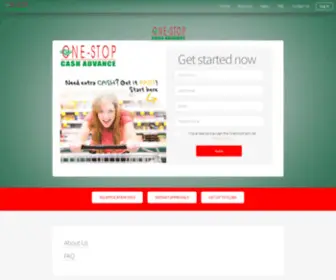 Onestopcash.net(Installment Loan) Screenshot